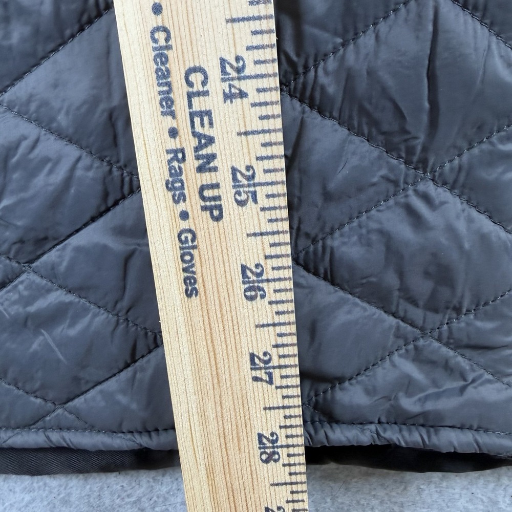 Weatherproof Vintage Men's Diamond Quilted Puffer Vest Gray Size L Cabincore - Picture 7 of 8